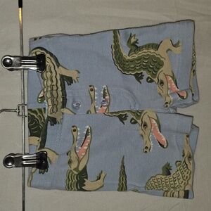 2 FOR 1 BUNDLE 🩵💙Mini Boden Green Striped Kids Shorts